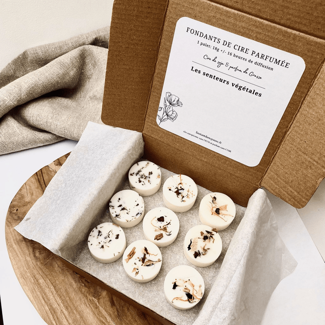 Fondant parfumé - Coffret personnalisé de 18