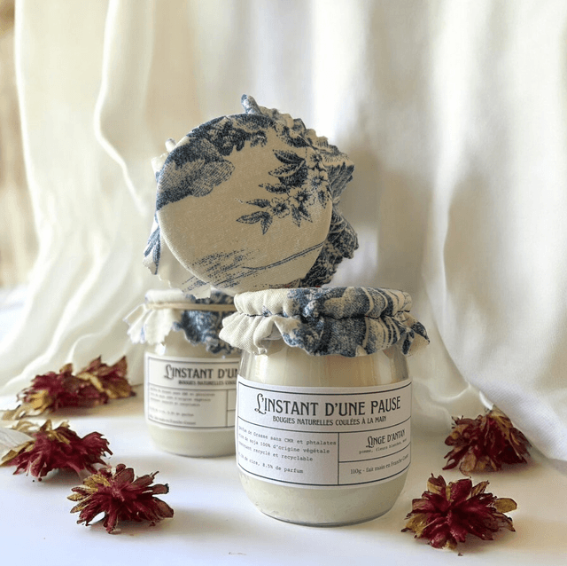 Bougie parfumée - Linge d&#039;antan