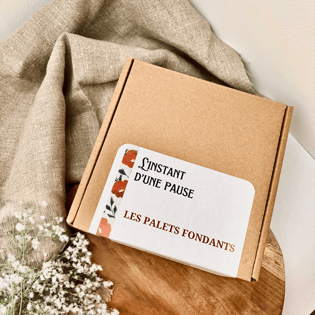 Fondant parfumé - Coffret personnalisé de 18