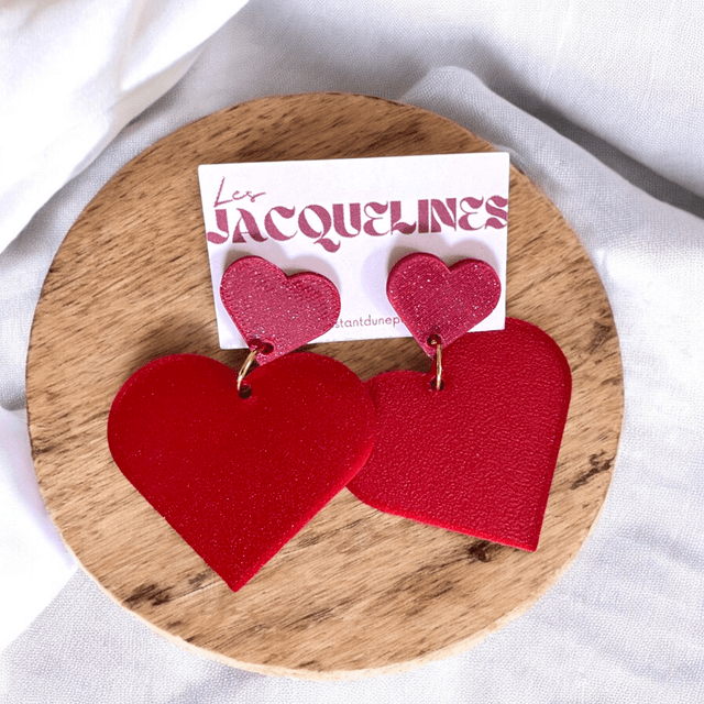 Boucles d’oreilles &quot;Coup de Cœur&quot; 