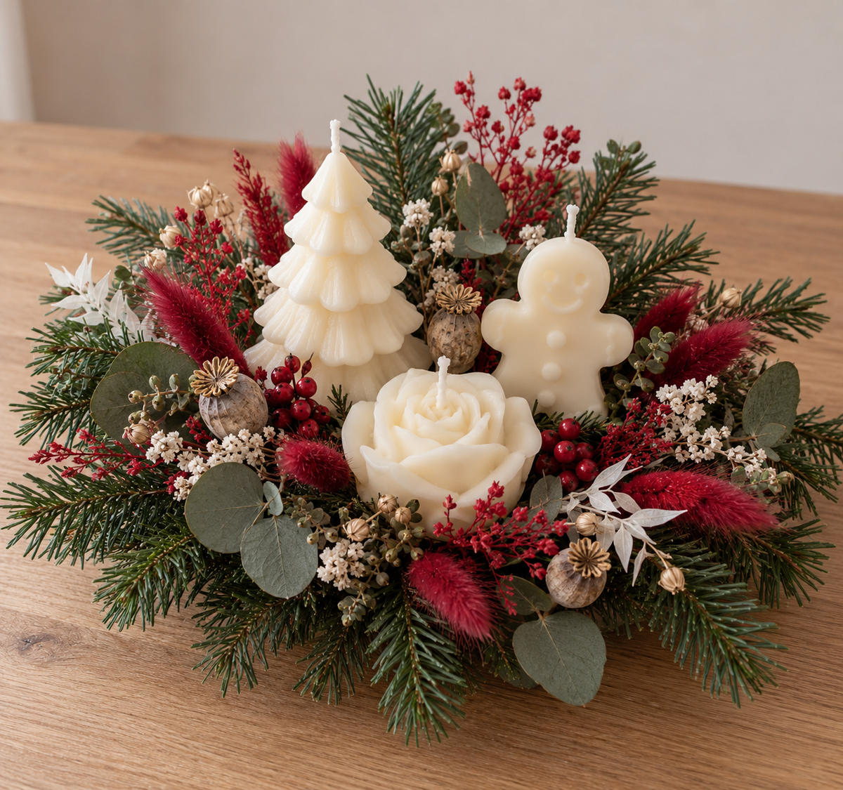 Atelier Centre de table de Noël & bougies parfumées – Mardi 8 décembre 2026