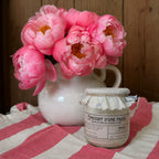 Bougie parfumée pivoine – naturelle, artisanale & vegan