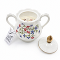 Bougie Rose, Musc & Oud – Pot en porcelaine vintage