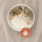 Bougie Fleur d’Oranger, Tiaré & Vanille – Bol céramique cœurs