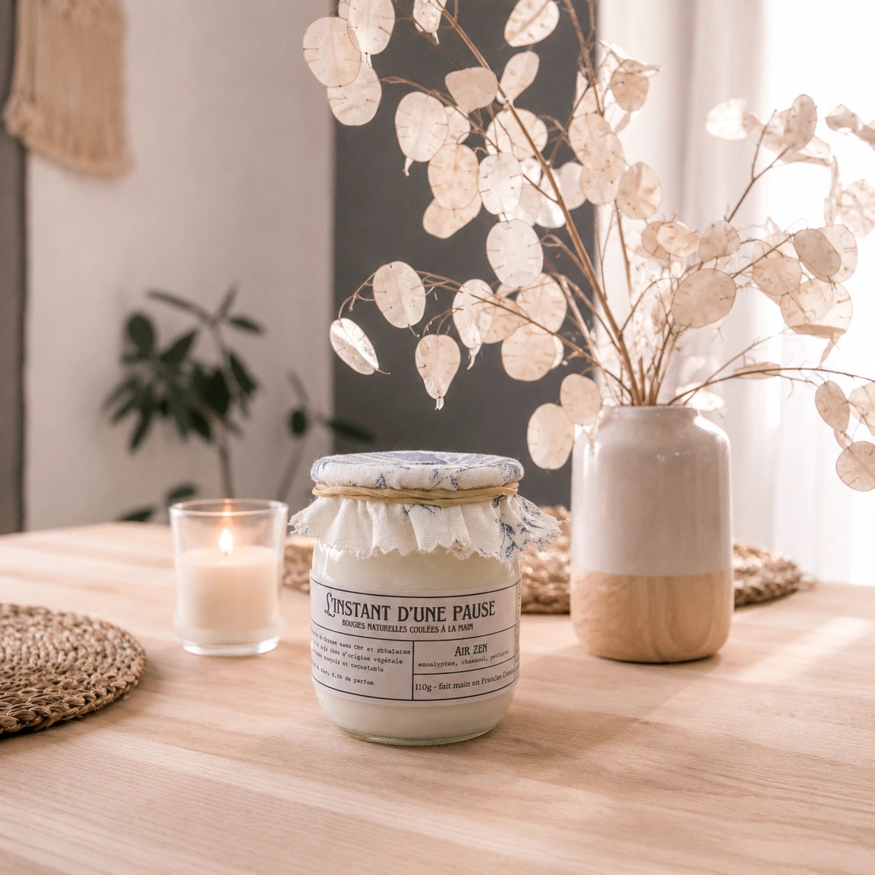 Duftkerze Air Zen – natürlich, handgemacht & vegan