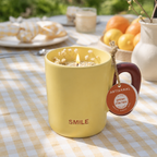 Bougie Abricot, Mimosa & Musc – Mug « Smile »