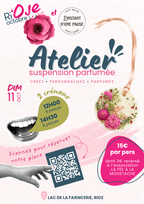 Atelier suspension parfumée – Marche rose à Rioz