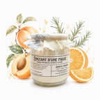 Bougie parfumée abricot romarin – naturelle, artisanale & vegan - L'INSTANT D'UNE PAUSE