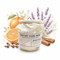 Bougie parfumée ambiance relaxante – naturelle, artisanale & vegan - L'INSTANT D'UNE PAUSE