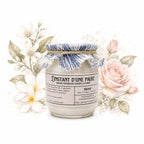 Bougie parfumée monoï – naturelle, artisanale & vegan - L'INSTANT D'UNE PAUSE