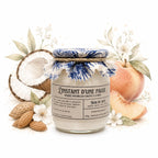Bougie parfumée noix de coco – naturelle, artisanale & vegan - L'INSTANT D'UNE PAUSE