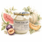 Bougie parfumée pastèque melon – naturelle, artisanale & vegan - L'INSTANT D'UNE PAUSE