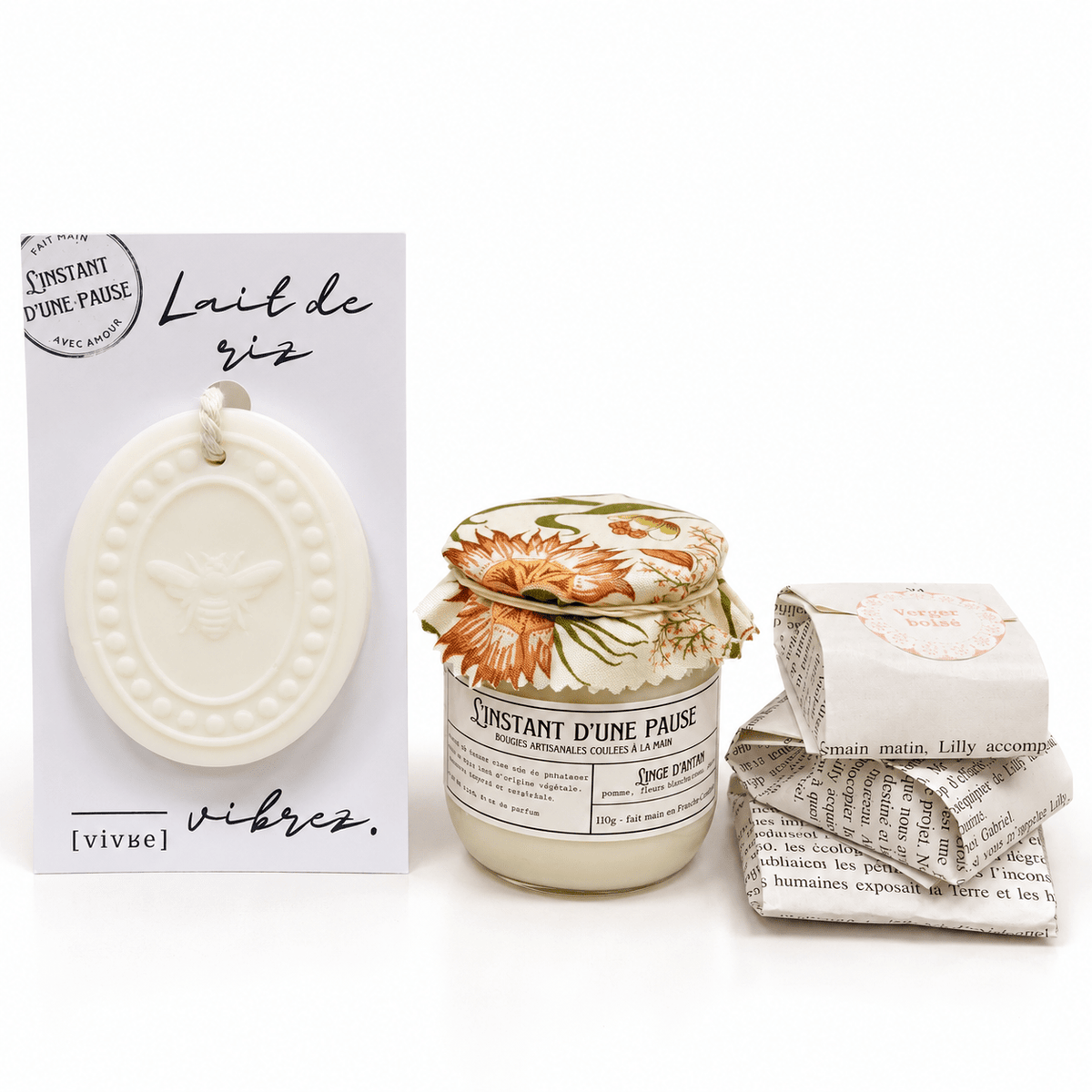 Coffret cadeau parfumé – Mon Premier Instant - L'INSTANT D'UNE PAUSE