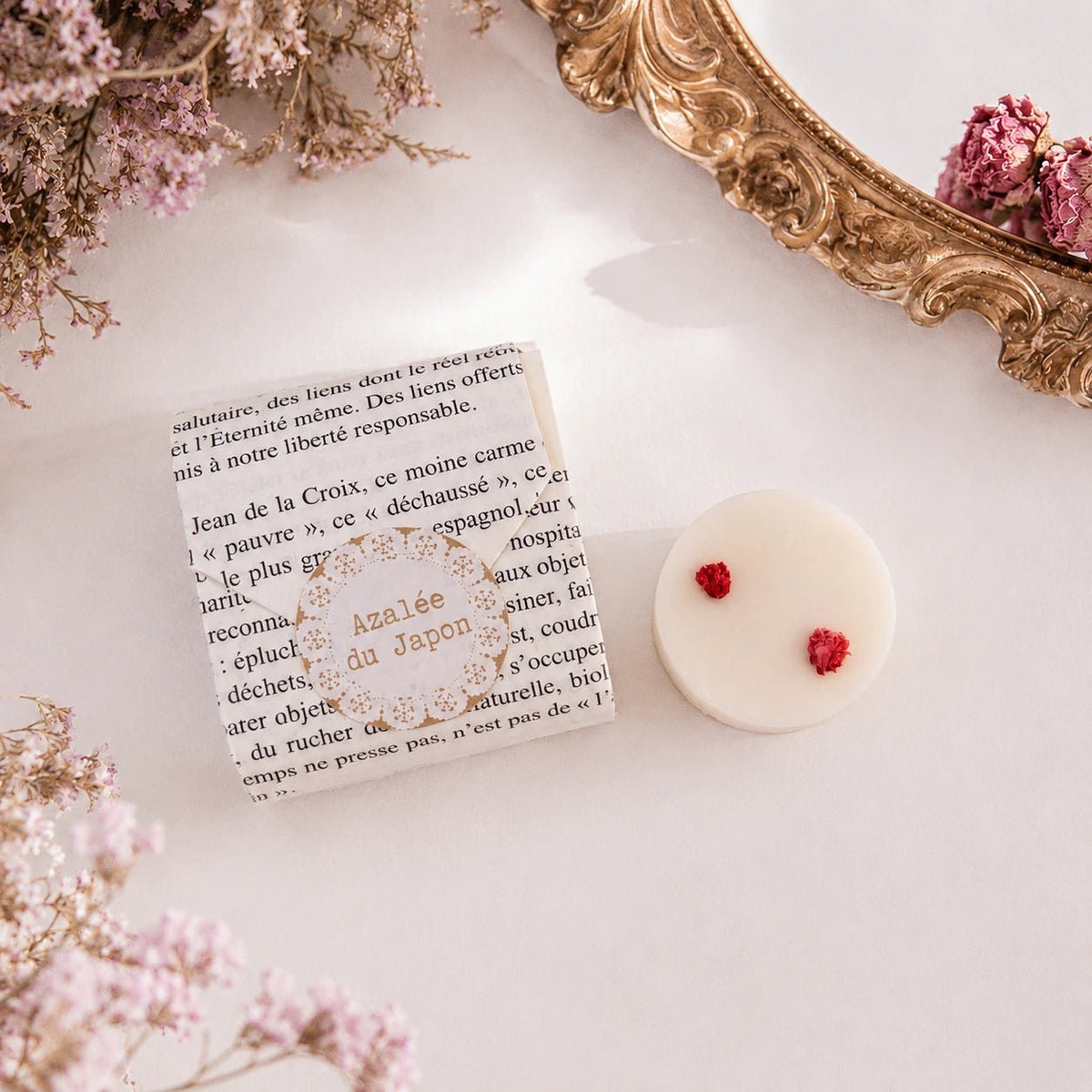 Fondant parfumé Azalée du japon – parfum d’intérieur - L'INSTANT D'UNE PAUSE