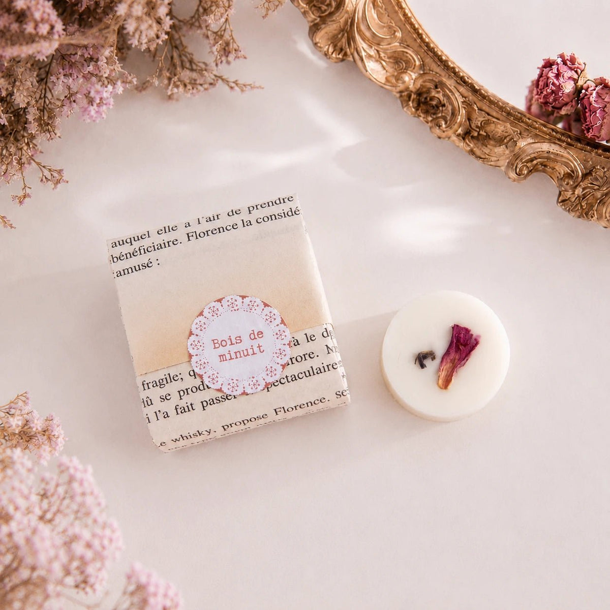 Fondant parfumé Bois de Minuit – parfum d’intérieur - L'INSTANT D'UNE PAUSE