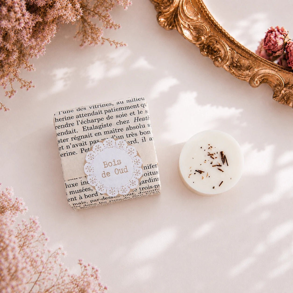 Fondant parfumé Bois de oud – parfum d’intérieur - L'INSTANT D'UNE PAUSE