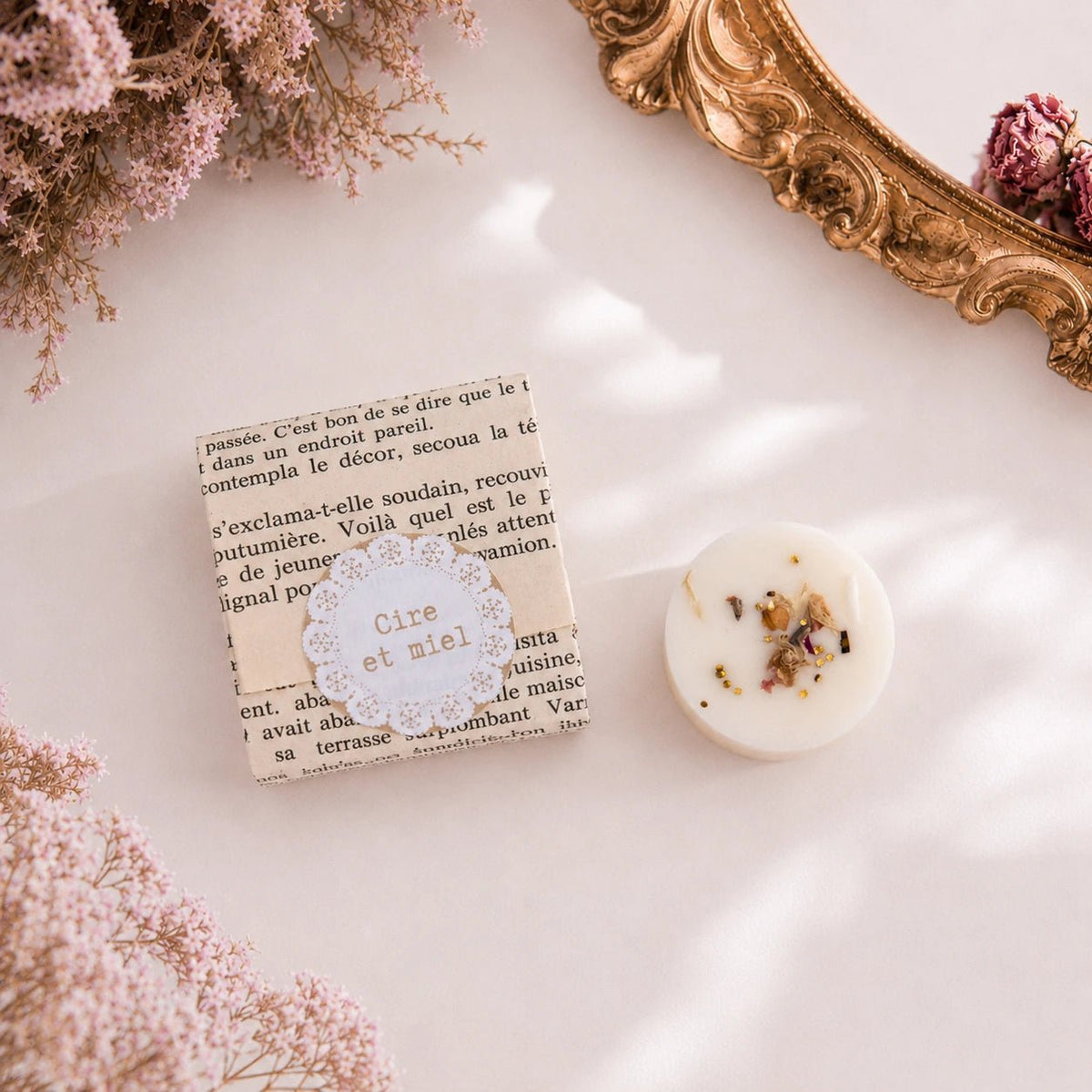 Fondant parfumé Cire & Miel – parfum d’intérieur - L'INSTANT D'UNE PAUSE