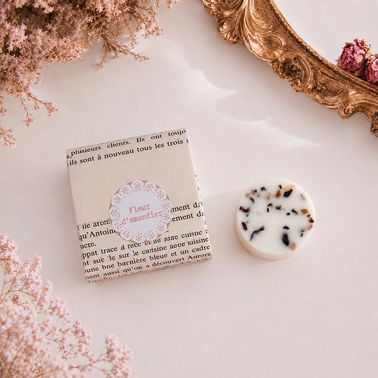 Fondant parfumé Fleur d’amandier – parfum d’intérieur - L'INSTANT D'UNE PAUSE