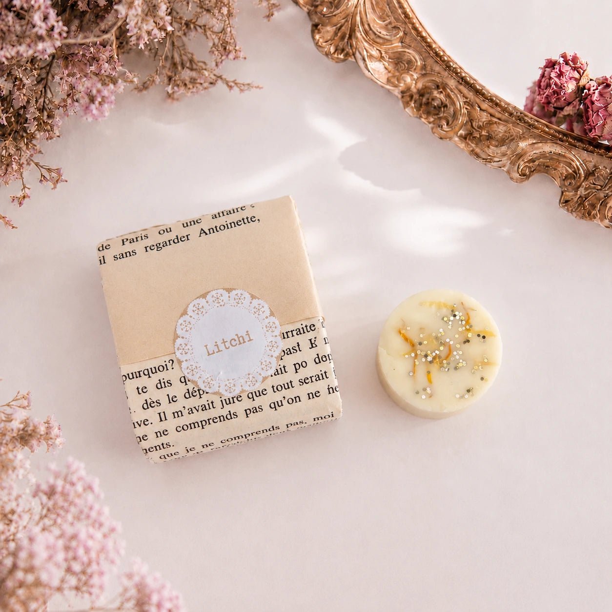 Fondant parfumé Litchi – parfum d’intérieur - L'INSTANT D'UNE PAUSE