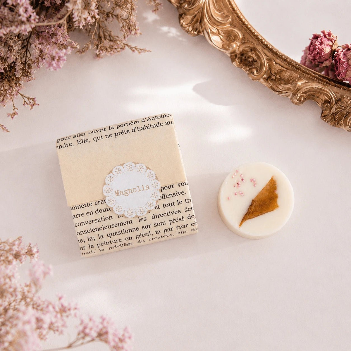 Fondant parfumé Magnolia – parfum d’intérieur - L'INSTANT D'UNE PAUSE
