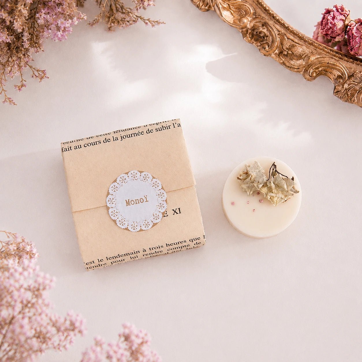 Fondant parfumé Monoï – parfum d’intérieur - L'INSTANT D'UNE PAUSE