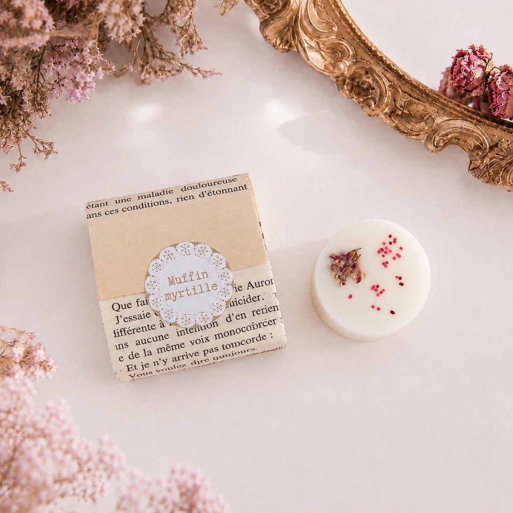 Fondant parfumé Muffin myrtille – parfum d’intérieur - L'INSTANT D'UNE PAUSE
