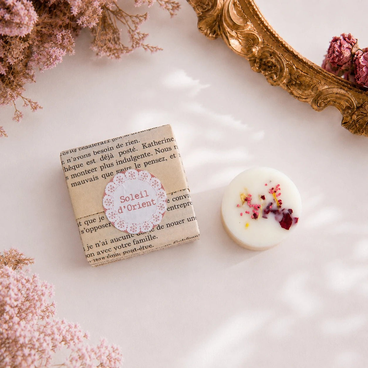 Fondant parfumé Soleil d’orient – parfum d’intérieur - L'INSTANT D'UNE PAUSE
