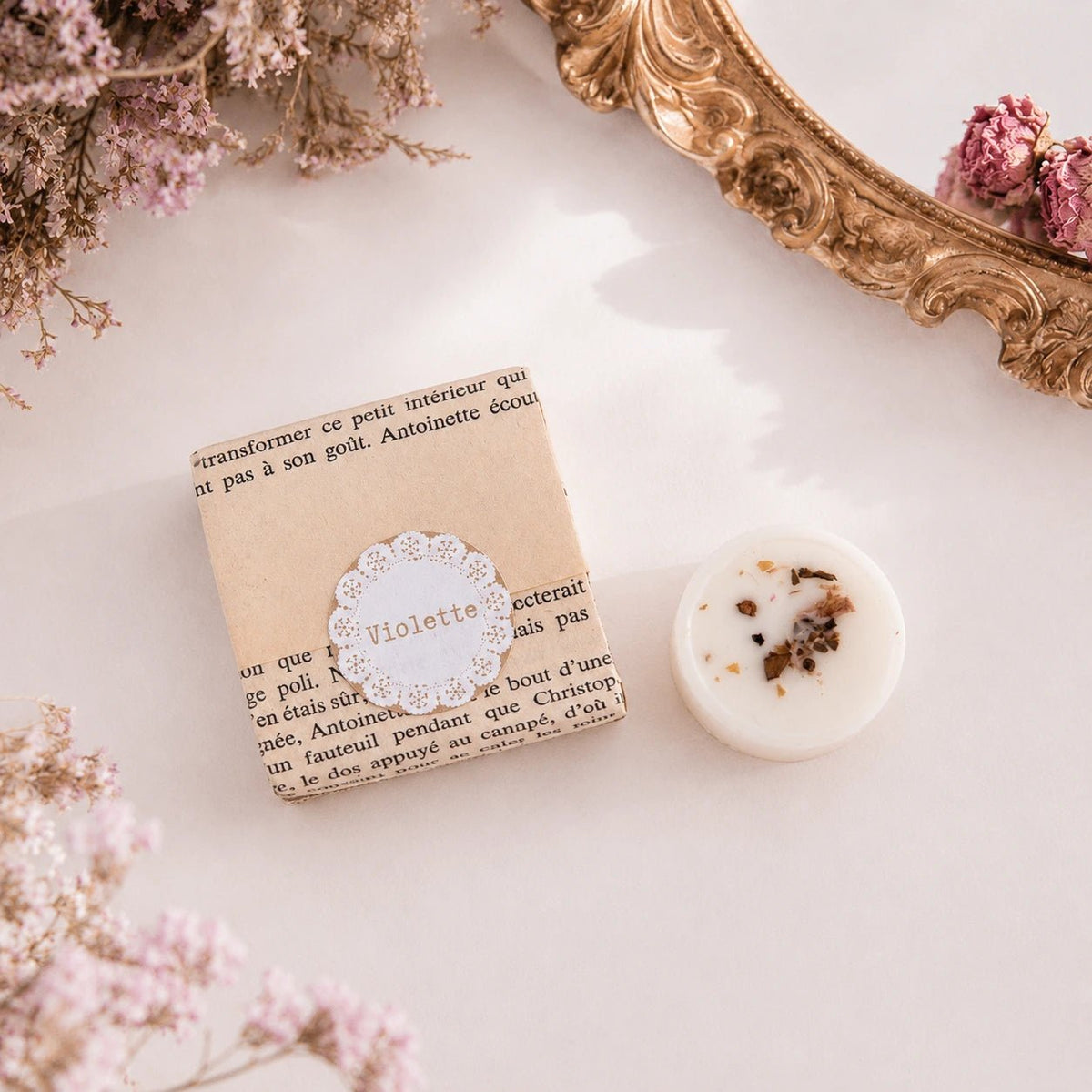 Fondant parfumé Violette – parfum d’intérieur - L'INSTANT D'UNE PAUSE