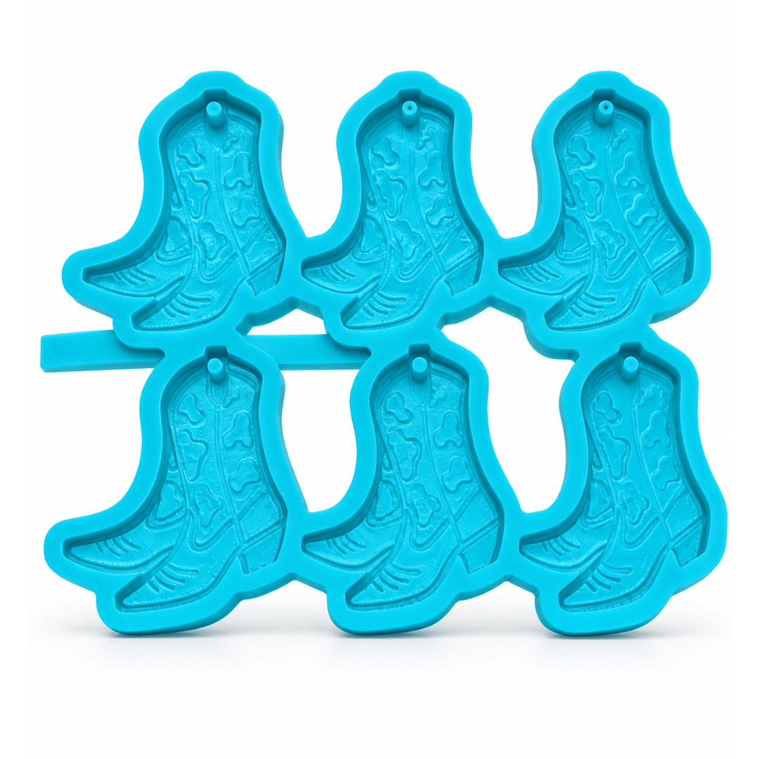 Moule silicone – Bottes cowboy western - L'INSTANT D'UNE PAUSE
