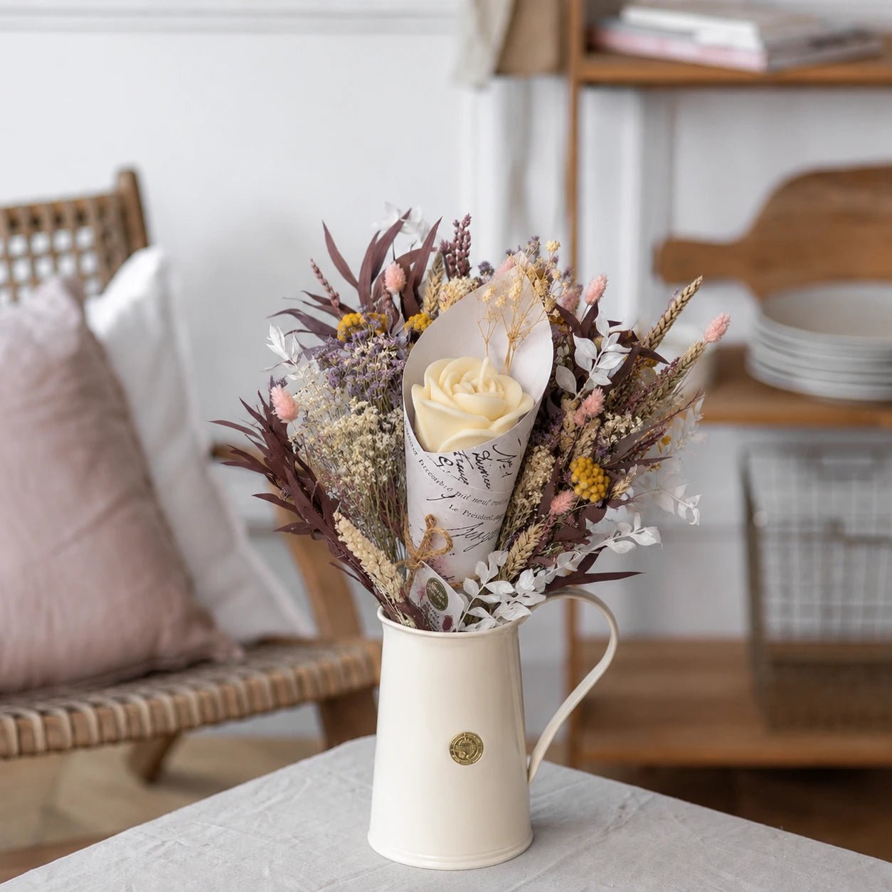 Rose éternelle parfumée – Mariage vintage - L'INSTANT D'UNE PAUSE