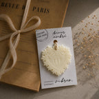 Suspension parfumée Amour Ambré – parfum d’intérieur artisanal - L'INSTANT D'UNE PAUSE