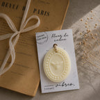 Suspension parfumée Fleur de coton – parfum d’intérieur artisanal - L'INSTANT D'UNE PAUSE