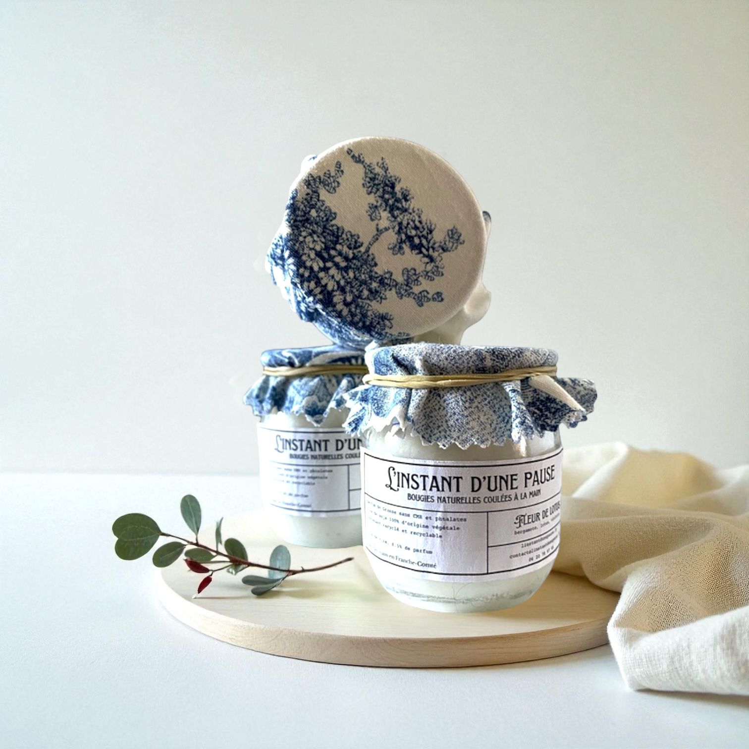 bougie naturelle Fleur de Lotus